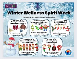 Winter Wellness Spirit Week